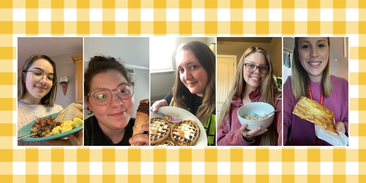 MissGraceKey's tweet image. EDU 250's El Ed Educators eating together!