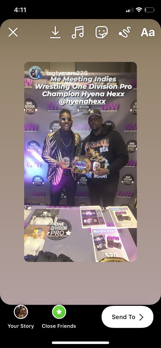 HexxHyena's tweet photo. @bigeventny and @onedivisionpro equals one astonishing experience!! ππ»πͺπΎππ
#iww #onedivisonpro #bigevent #prowrestling #aewdark #mfpw #impactwrestling #talent #sportsentertainment #funhouse #tcw #c3w #blackowned #champions #roh #fancyjacket #fashion #blackbeauty #queensny https://t.co/ZoIDphk91o