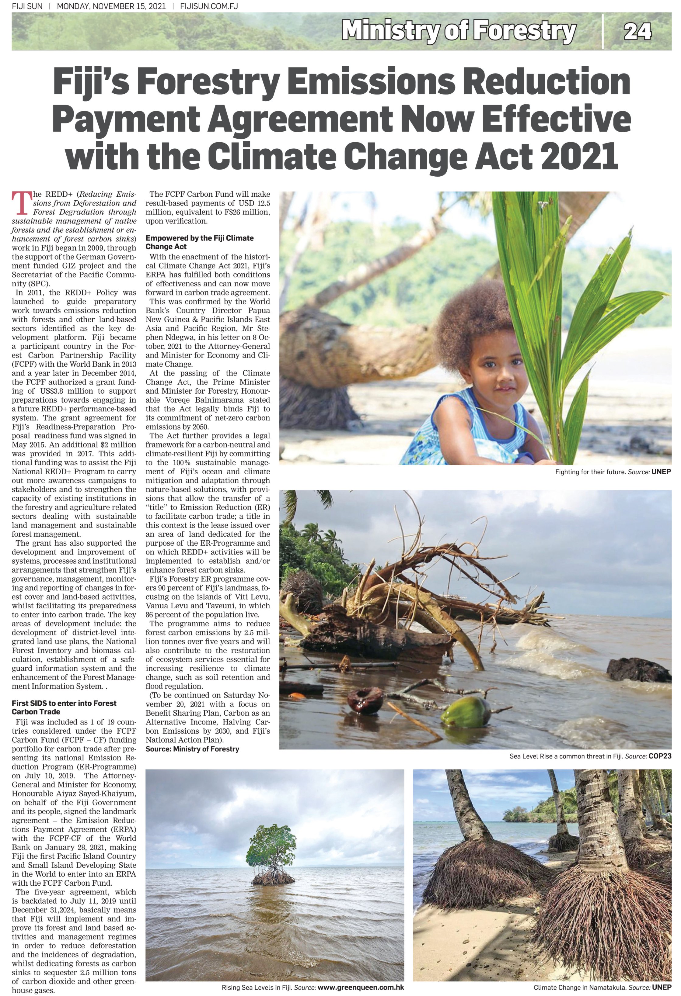 Ministry Of Forestry Forestry Fiji Twitter