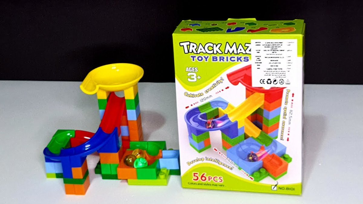 youtu.be/d-jaRCWNN4c
Puzzle Race Track Maze Toy for Kids! 2021 ( Bricks Toy ) 2C T .