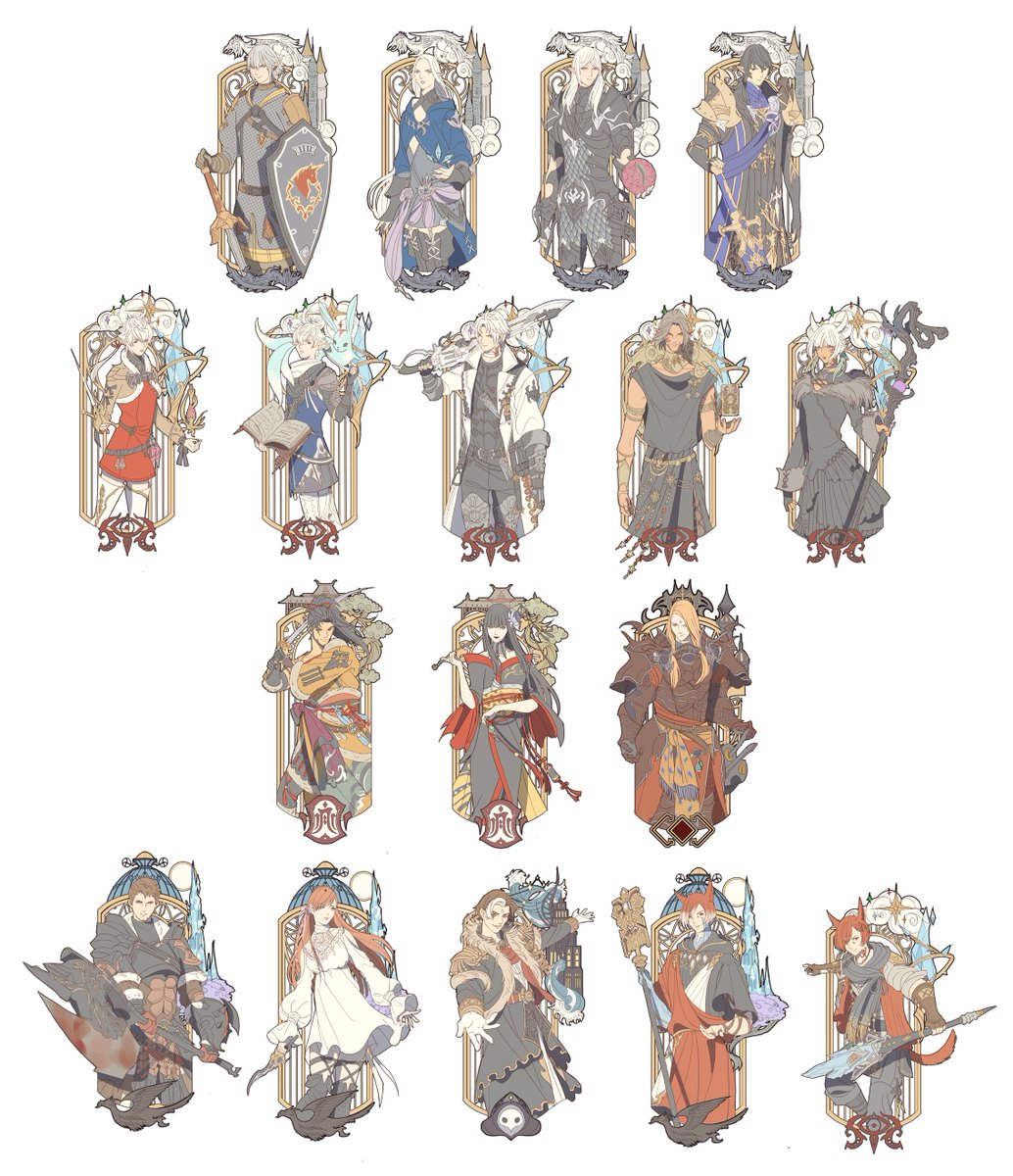 kapymui's tweet photo. new ffxiv keychains up for preorders!! shop link will be in reply. https://t.co/rV3CjxehJC