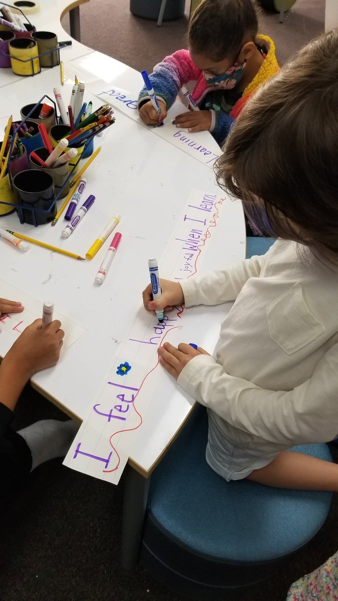 "Headlines" #thinkingroutine in action: big ideas about learning rather than "work/completion". #dmheights