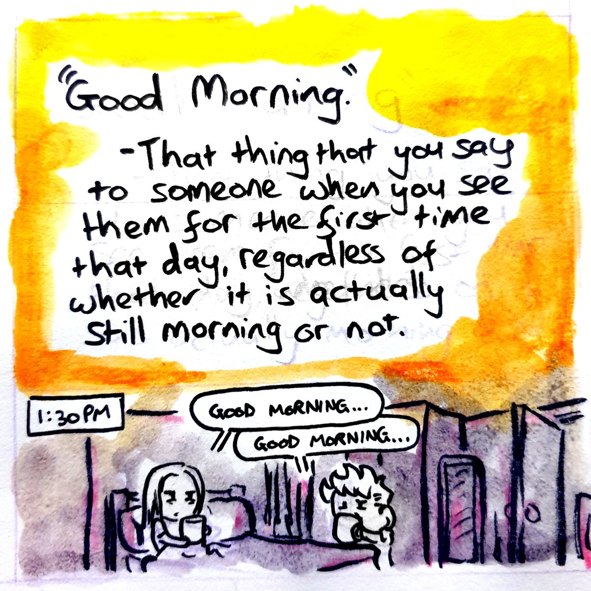 MiniTomComic's tweet photo. Day 2136. Morning? https://t.co/32QX1qzPn7