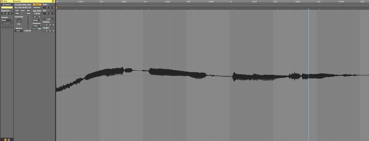 Why the waveform wiggle like that??