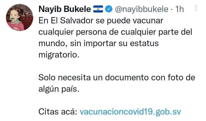 vacunacioncovid19.gob.sv para hacer tu cita #VacunateParaQueNoFaltes