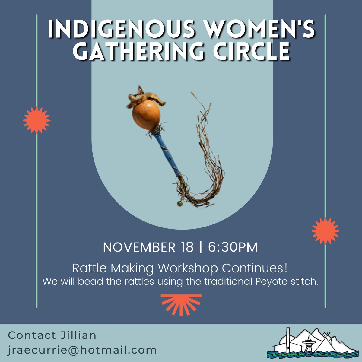RiverFraser's tweet photo. This Thursday during our Indigenous Women's Circle we will continue with rattle making.
#FRIS #FraserRiverIndigenousSociety #IndigenousWomen #supportgroups #healingcircle #support #healing #womenscircle #love #selfcare #wellness #rattle #rattlemaking #traditions #art #crafts https://t.co/5kW0E8H7AR