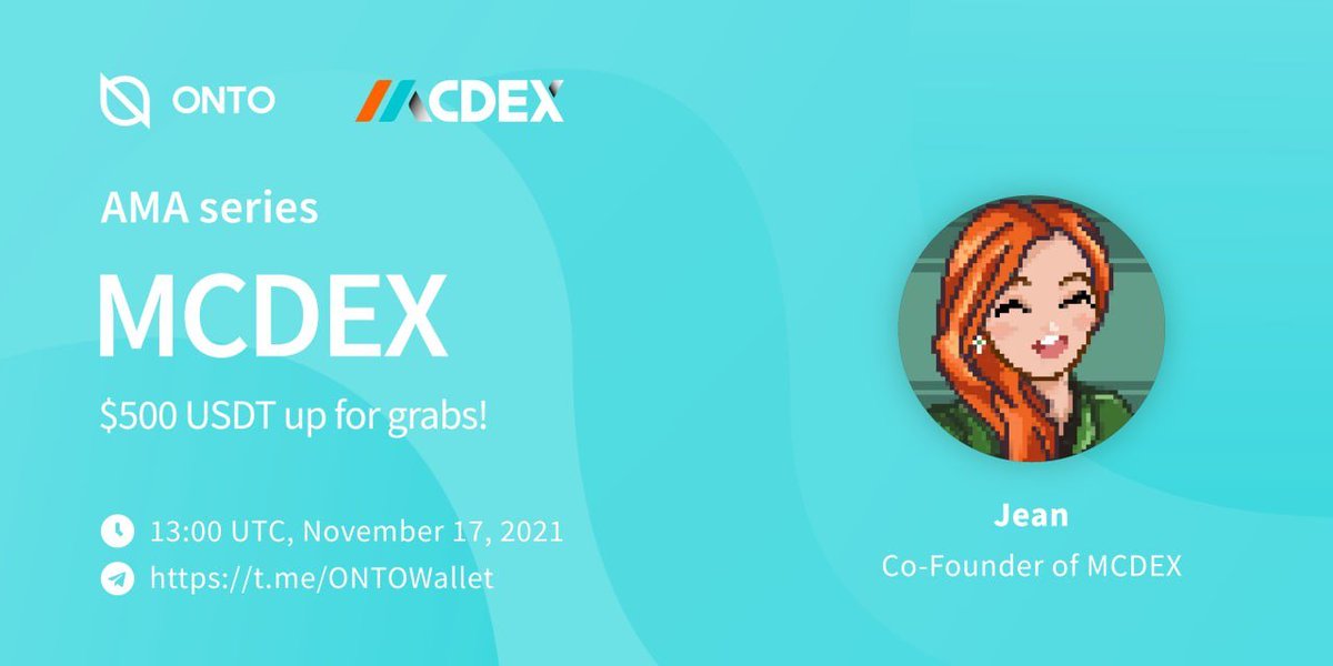 ONTOWallet's tweet photo. We're hosting an #AMA w/ @MonteCarloDEX, a #permissionless protocol for #decentralized perpetual swaps😀#MCDEX #BSC
Win a share of 500 $USDT!💰
1) $500 worth of $USDT awarded for the 5 Best #Twitter Qs & 5 Best Live Qs
2) RT + Follow
3) Comment w/ Qs
4) https://t.co/XPLDWKTg2P https://t.co/Rzf1ly0EsB