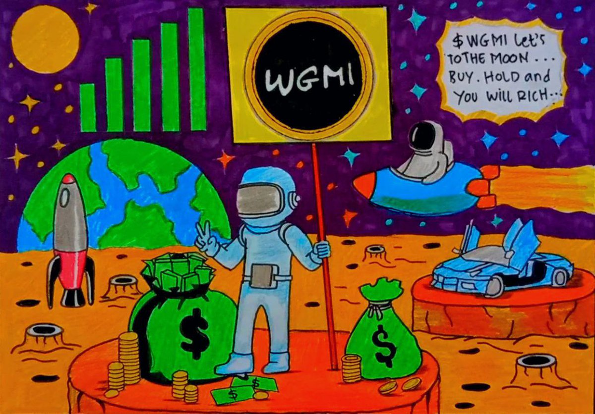 WGMI_Everyone's tweet photo. Meet the unruggable $WGMI!
The original dev rugged the project, got out completely and the #cyptotwitter community stepped in and brought this from an 80k mc to a 20m mc in ONE DAY. This is heading to 1B+ mc
https://t.co/GLTt0AMtHy
$floki $saita $shiba $hokk $doge #NFTs https://t.co/LnWY5btTvH