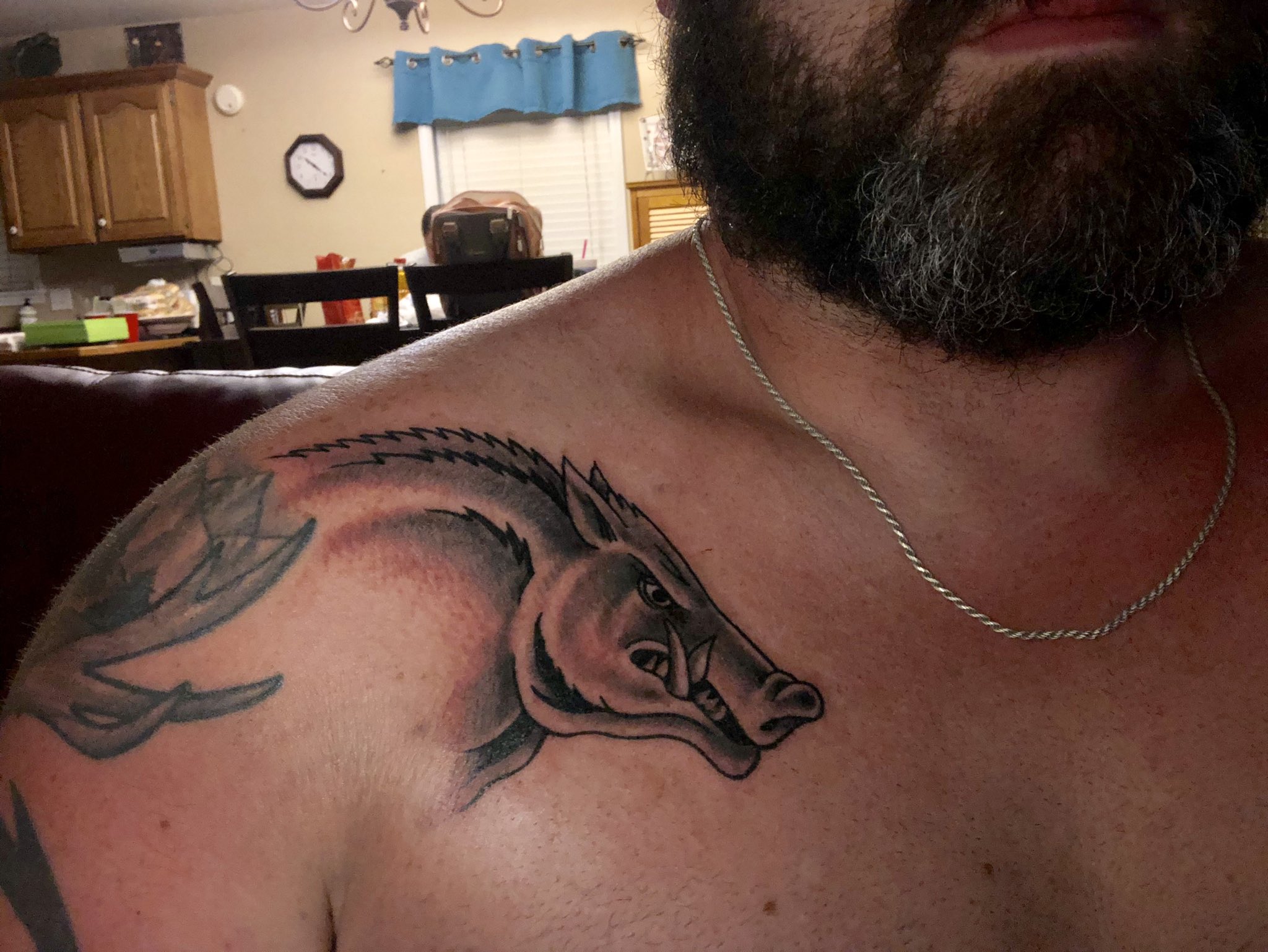 Nebr️sk️ Hog f️n on X: "Show me your Razorback tattoo. I'll go first…. https://t.co/bUIeggYHCB" / X