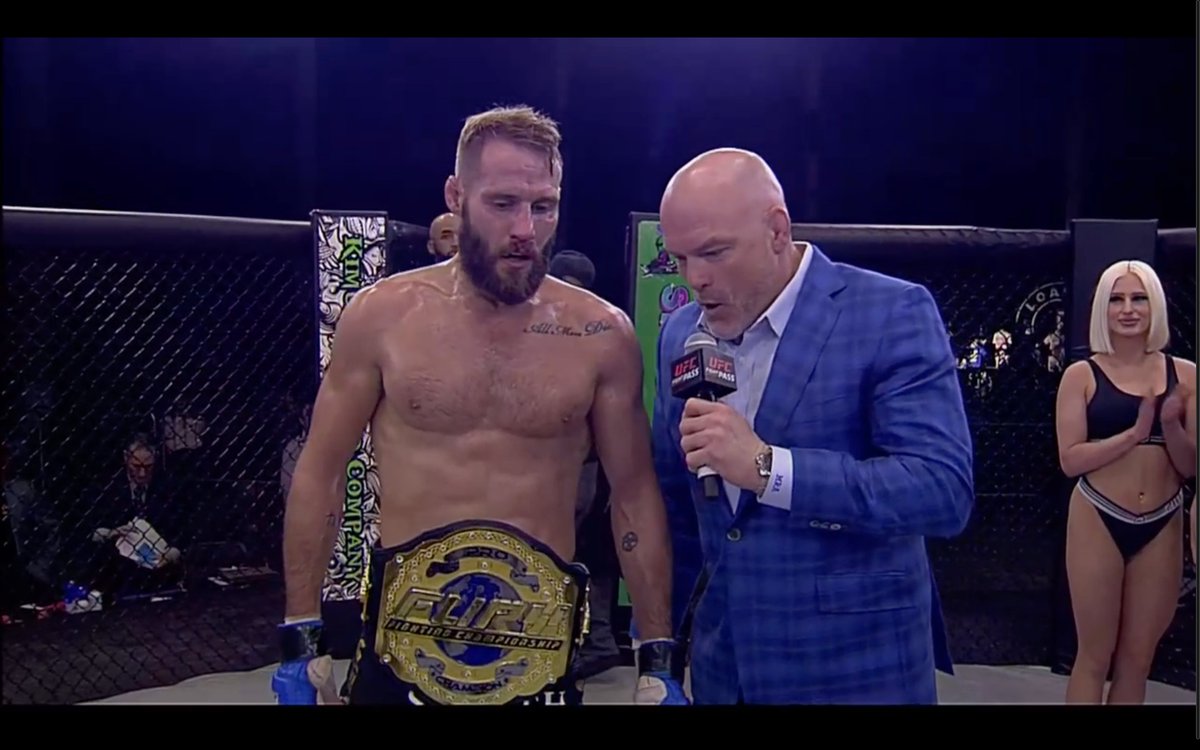 JHagholm1's tweet photo. The New @FuryFightingTX Lightweight Champion Trey Ogden. Ogden won the title on a Second Round Technical Submission over JJ Okanovich
#FuryFC53 #MMA #MMATwitter https://t.co/41mV01yrxr