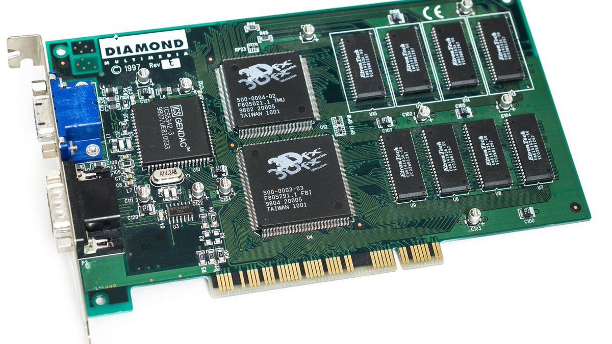 pcgamer's tweet photo. The most iconic, game-changing graphics cards ever made. https://t.co/0JDqCFm5bE https://t.co/pde88g5E4y