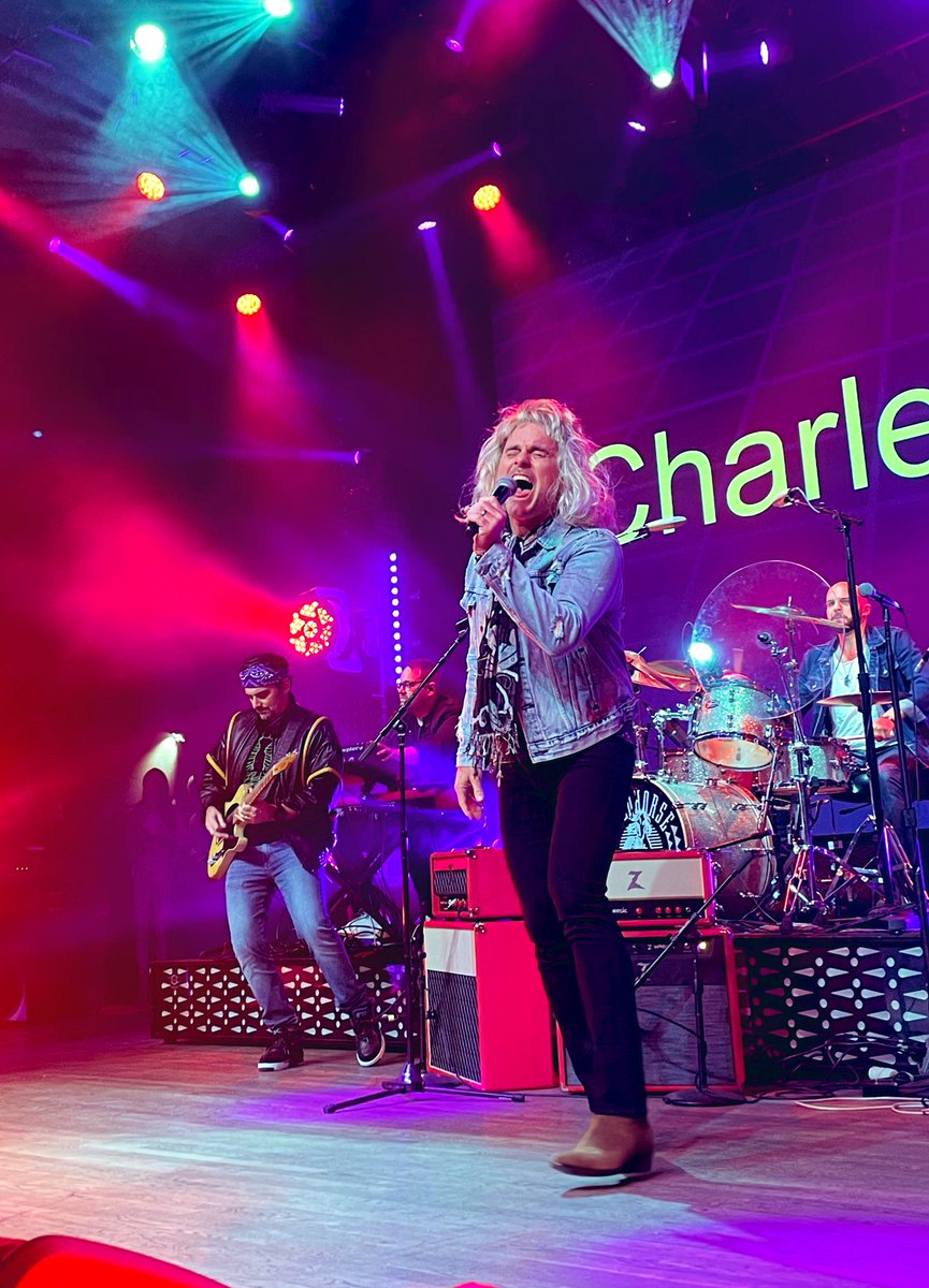 We couldn’t have just one <a href="/CharlesEsten/">Charles Esten</a> performance! Charles and <a href="/BradPaisley/">Brad Paisley</a> get us on our feet with Bon Jovi’s “You Give Love a Bad Name” at #Dance2ENDALZ! #ENDALZ