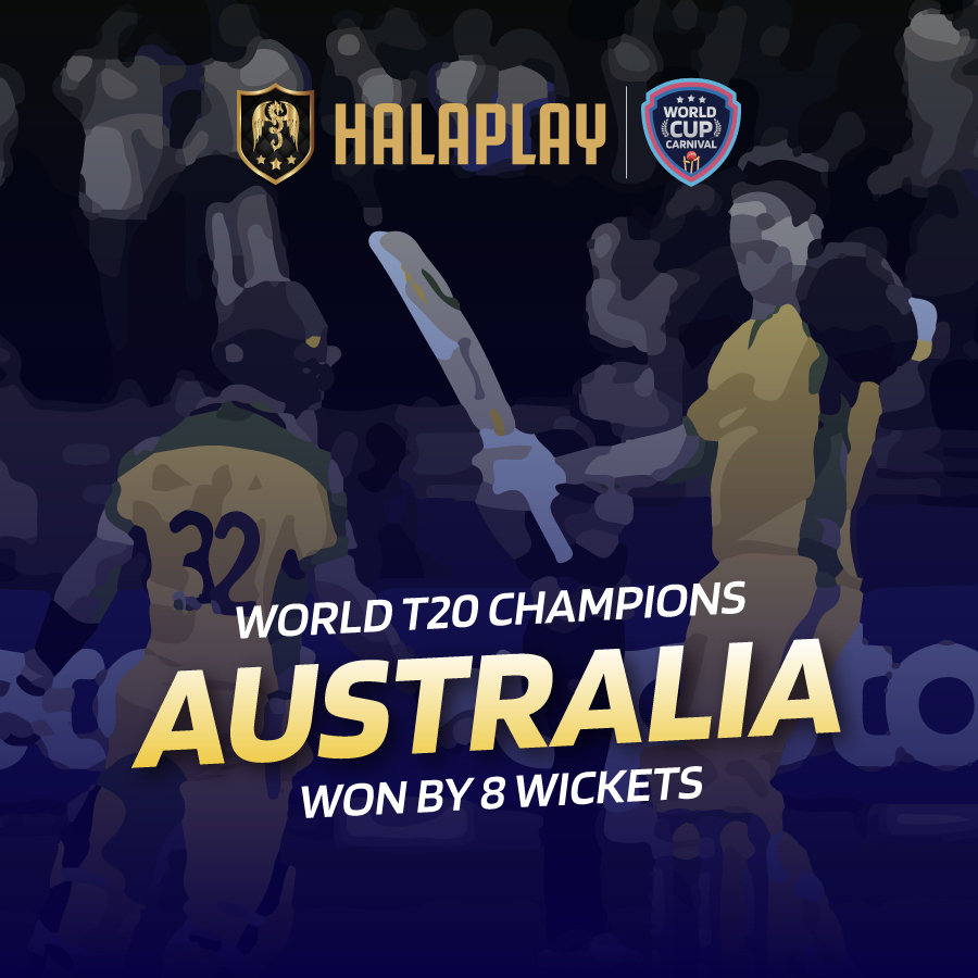 Huzzah !! Australia breezed all the way through..
The Champions have risen victorious 🔥
▶️bit.ly/welcomeHP

#Halaplay #Fantasycricket #Playtowin