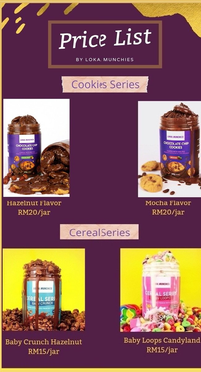 Thread Pasar Malam ✨
Lokal Munchies COD area Putrajaya Cyberjaya and Bangi ✨