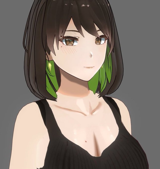 Your favorite green girl but in 3D 