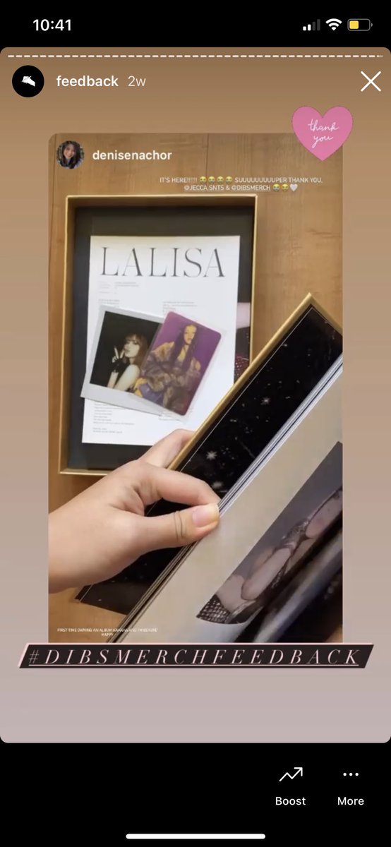 dibsmerch's tweet photo. #dibsmerchfeedback
LALISA ALBUMS AND KIT 💖 https://t.co/oTLQPT4a40