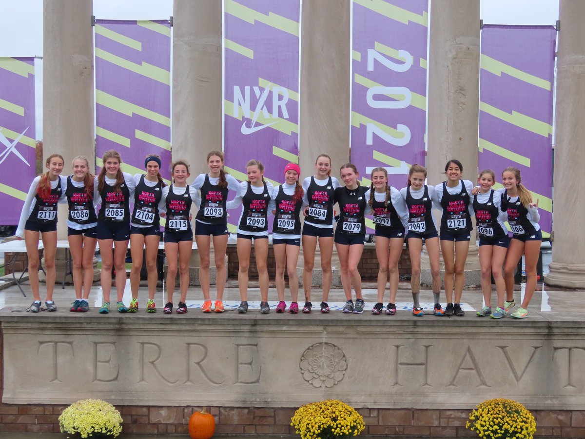 Billish12's tweet photo. There is no quit in these young women!  It makes my heart smile @NorthGirlsXC @HauteNxn https://t.co/ntCffPXXm1