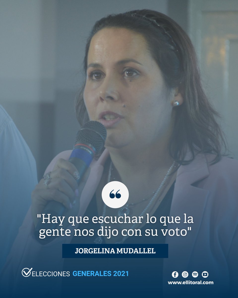 ellitoral's tweet photo. 🗳La actual edila Jorgelina Mudallel renovó su mandato por otros cuatro años. Había asumido su banca hace dos años atrás en reemplazo de Marcos Castelló. Y fue la única candidata de este espacio político que logró acceder al Concejo.
#jorgelinamudallel #ElLitoralElecciones https://t.co/yVv5HBUmO6