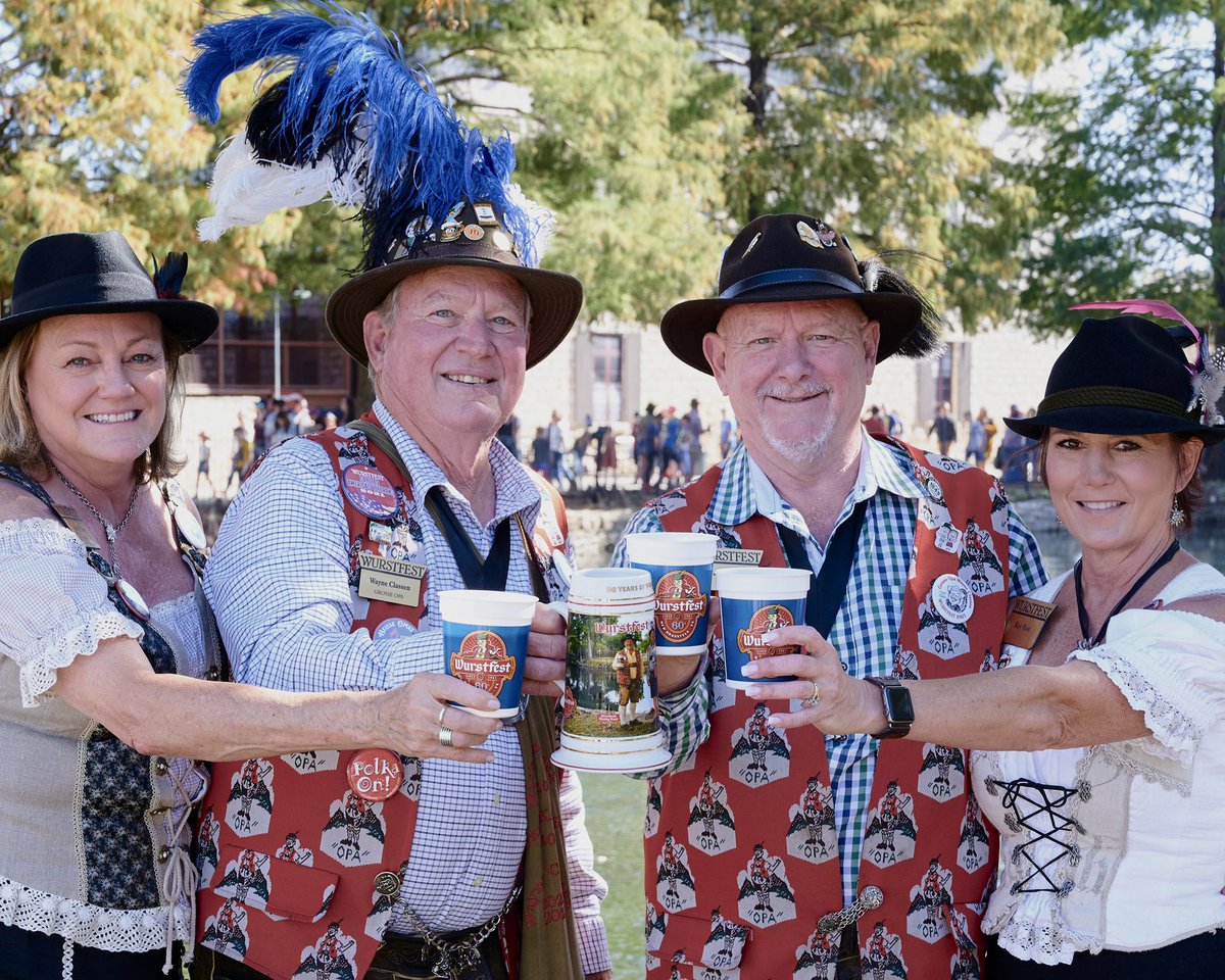 Danke schön to all the guests that gathered to celebrate our 60th festival. Wurstfest needed you, our community needed you and we all needed a good dose of Wurstfest fun.

Prost!

Randy &amp; Wayne

#Wurstfest