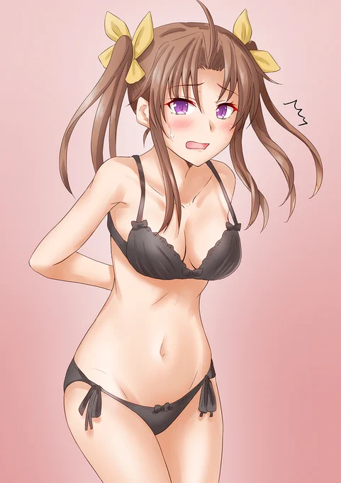リクエストより親潮改二の下着サイズ敗北陽炎
#艦これ 