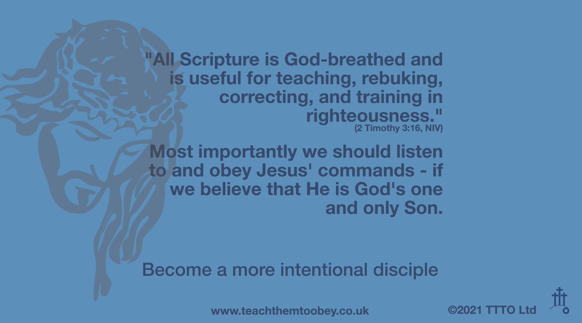 teachthemtoobey's tweet photo. Are we holding onto the truth of this verse?
#systematicdiscipleship
#onepagenewtestament
#intentionaldiscipleship
#teachthemtoobey
#commandsofjesus https://t.co/2mhb49GYBI