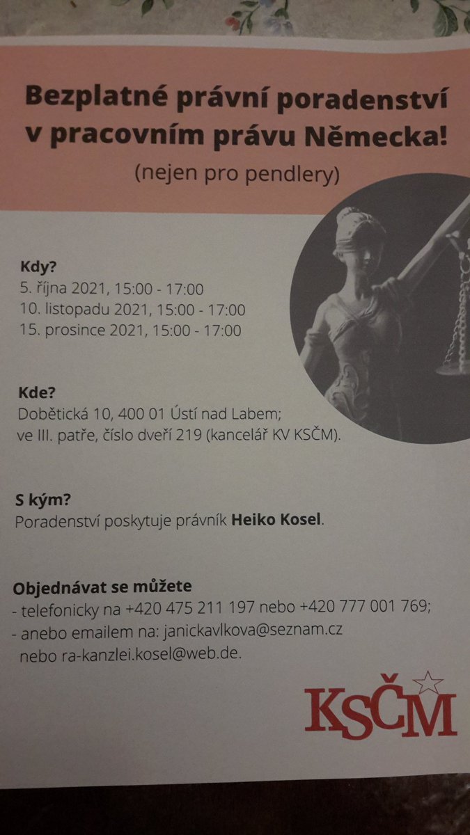 Am 10.11.d.J. erneut tschechischen Beschäftigten kostenlose Beratung im deutschen #Arbeitsrecht als #Hilfe zur #Selbsthilfe gewährt. #Solidarität &amp; Kampf f.#SozialeGerechtigkeit darf nicht an Staatsgrenzen stoppen. #Česko,#Tschechien,#KSČM,#Sasko, #Sachsen,#dielinke,#Europa,#EU.