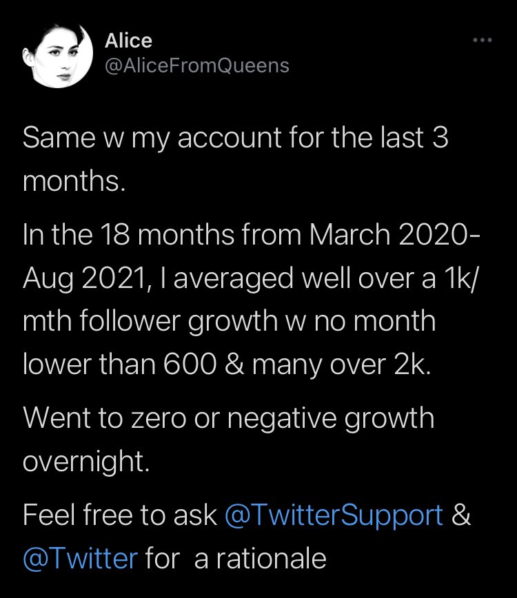 IllyBocean's tweet photo. social media popularity has the power to convince people that the only possible reason for experiencing anything other than infinite growth in their follower count is that they are the victim of a mass tech corporate conspiracy https://t.co/VBsdx9khVi