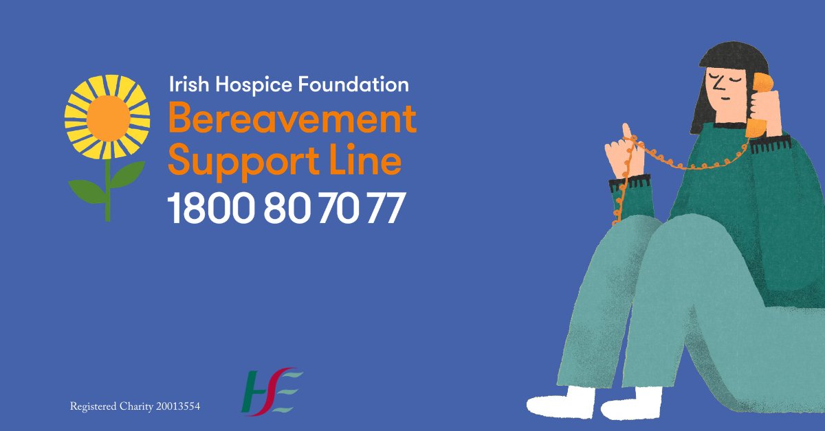 ireland's tweet photo. If any of this has affected you and would like to chat to someone give our Bereavement Support Line a call, it doesn't matter how or when the person died, there is someone who will listen to you. Make the call and mind yourselves.
#ihftime2reflect https://t.co/gl2acxZgJ1
