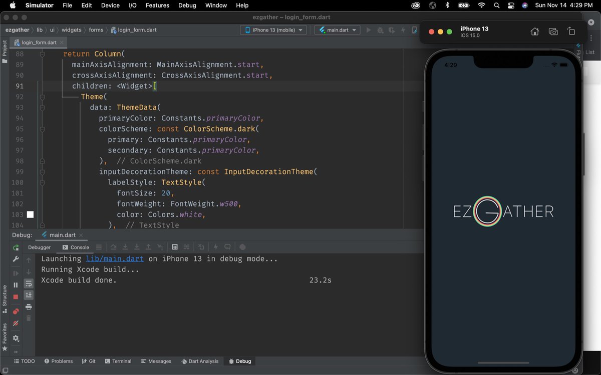 jhalljhall's tweet photo. We are pitching a biz. Wanted to see if I could build an mvp over the weekend #swlex We have an API built with @Laravel and a stunning front end built with @FlutterDev #flutter @awesomeinclex @SWLEX https://t.co/GnwrDexSvP