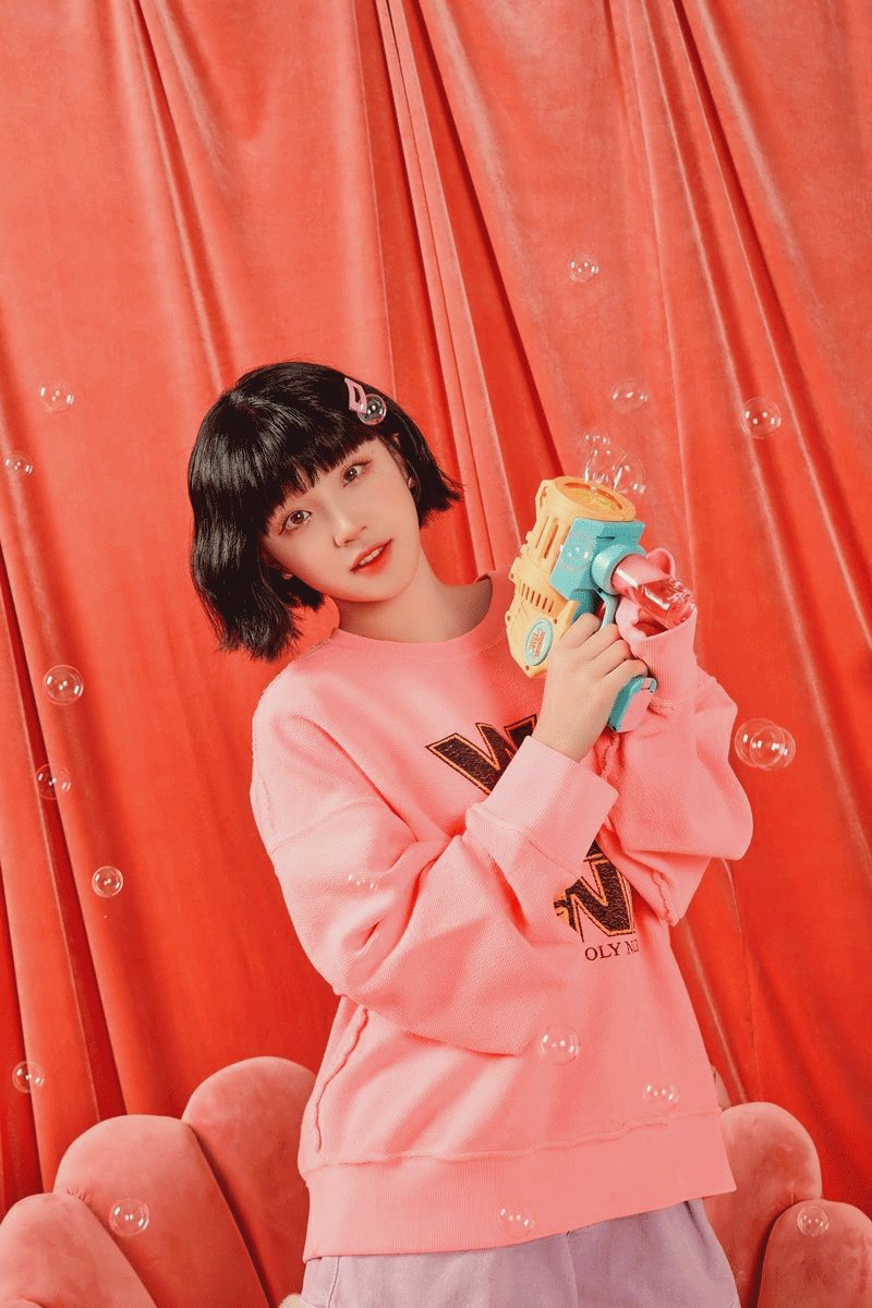 She found bubbles!!!