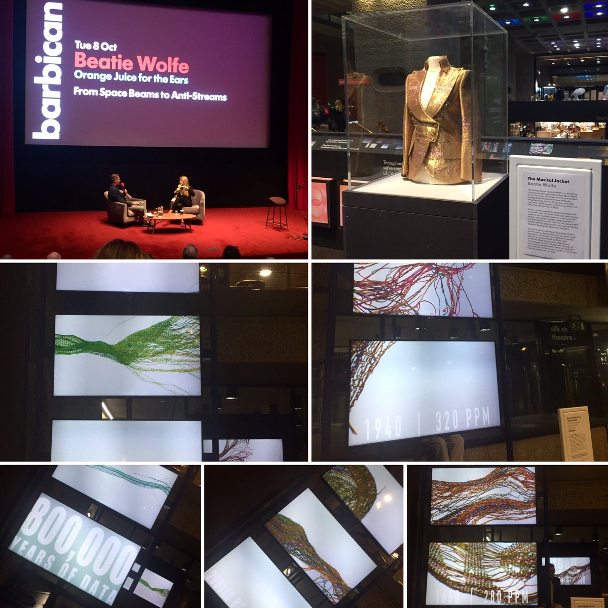 cascadingsense's tweet image. The art of #visualawareness has found a bigger stage since that memorable 2019 London presentation by @beatiewolfe 🎸because data sometimes needs an #artist with a global voice to spark interest in a collaborative-problem-solving meeting of the minds.  
#COP26 #ClimateAction