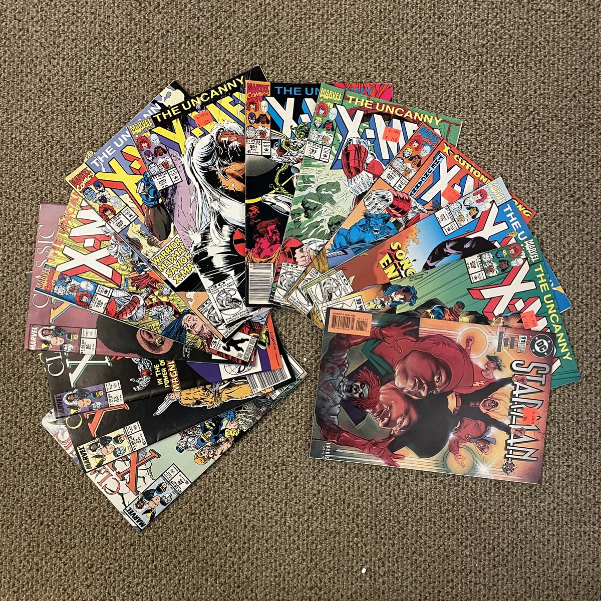 Today’s haul from @PaperAsylum! One step closer to reading every X-Men comic.