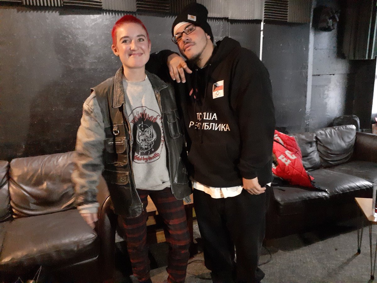 Paranormal718's tweet photo. "Punk Goddess and The Phantom Assassin/
Collab Punk Rock Hip Hop anti-establishment anthems/"
Remember that line...blessed to rock with @jodypeyote of @beeyotchnyc #tmestudios #thebronxnyc A riotous banger for my new album. #WhenArtBecomesUgly #newalbum #intheworks 11/14/21 https://t.co/2UGXeWd2cZ