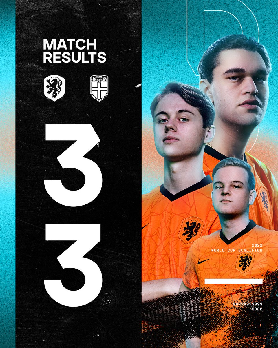 E_Oranje's tweet photo. A draw in our first match in the KPN E_Room. ๐๐ฆ
GG @NFF_eFotball ๐
#HereToRoar https://t.co/6qN7PSOXkn