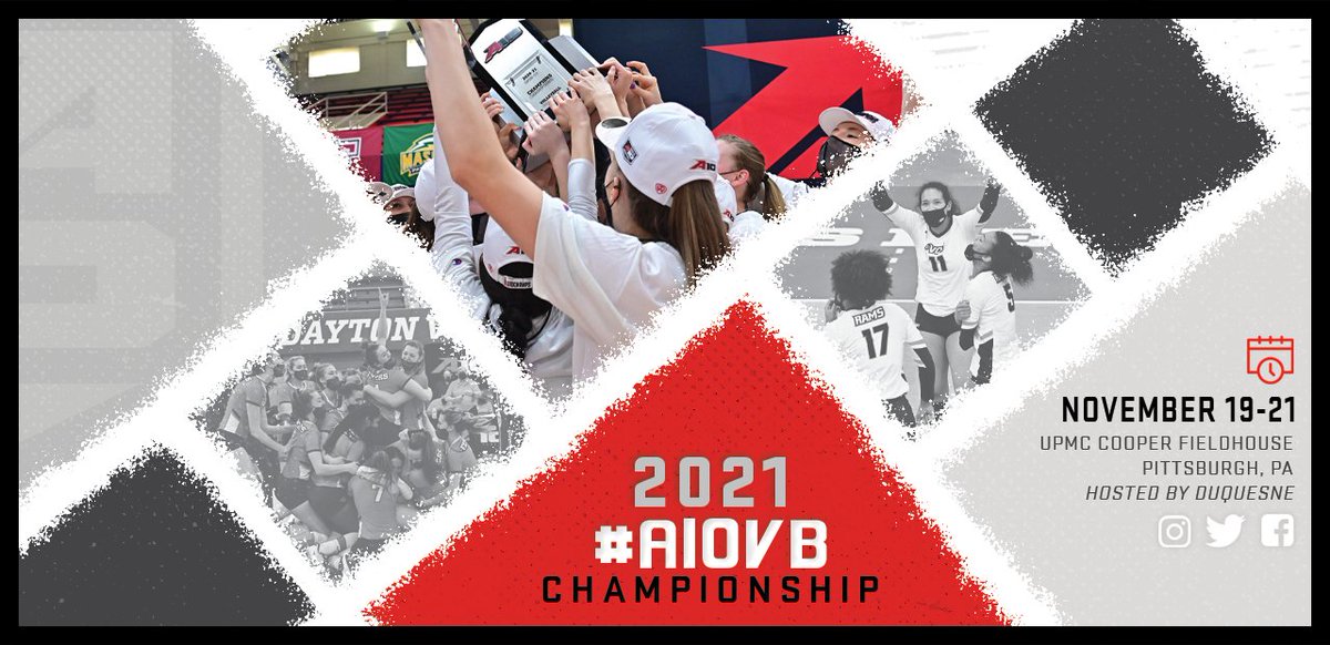 The #A10VB field is SET! (Pun intended!)
1️⃣ <a href="/DaytonVB/">Dayton Volleyball</a> 
2️⃣ <a href="/VCUvolleyball/">VCU Volleyball</a> 
3️⃣ <a href="/SLU_Volleyball/">SLU Volleyball</a> 
4️⃣ <a href="/DavidsonVB/">Davidson Volleyball</a> 
5️⃣ <a href="/DuqVB/">Duquesne Volleyball</a> 
6️⃣ <a href="/FordhamVB/">Fordham Volleyball</a> 

Play begins Friday at <a href="/GoDuquesne/">Duquesne Athletics</a> UPMC Cooper Fieldhouse
📰: bit.ly/2YMdnfD
🏆: bit.ly/3Cftiku
⿷: bit.ly/30qrpUw