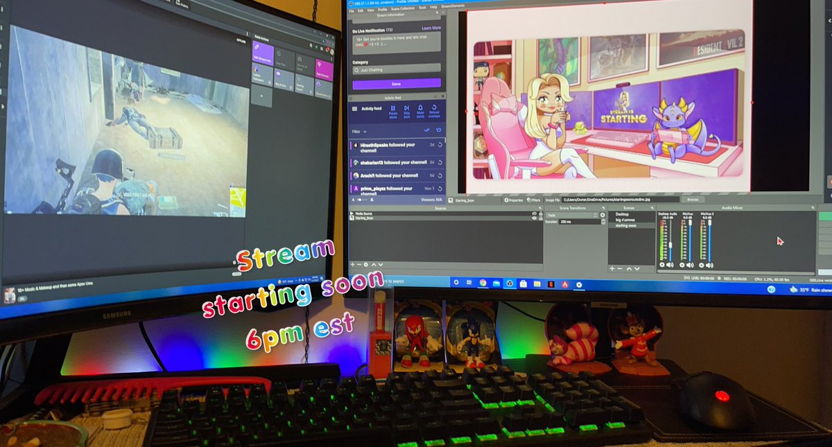 msfuture810's tweet photo. About to do some #JustChatting #makeup and then get down on some #ApexLedgends #LGBTQ #mentalhealth  #PTSD come say hello let chat https://t.co/YB16hrhu1w https://t.co/ODzJd9IAo1