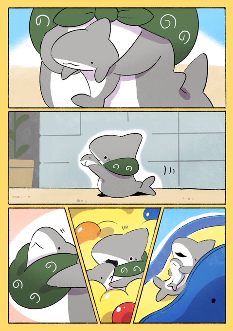 おでかけ子ザメ せんとう(1/2) 