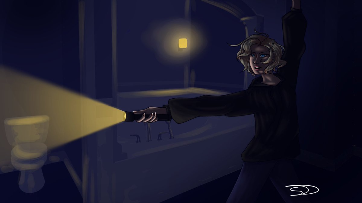 Its_Just_Cosmic's tweet photo. Kallmekris fan art for drawing youtubers but with a twister number 4! i think my style is getting better, there are things im having problems with like porportions and the ability of drawing infront of a camera (thats on my screen) without giving up, but its getting better! https://t.co/3ichOcFFxP