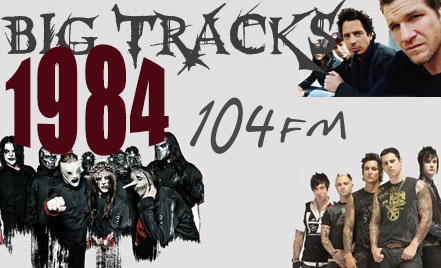 Section page principale, big tracks et top 104FM à jour sur le site. 104fm.ca/index.html