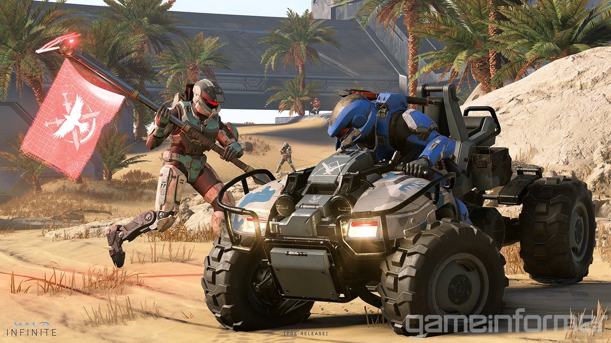 TheNadeGod's tweet photo. Halo Infinite is the game we've been asking for for the past 10 years.

so close. https://t.co/6eNUU8ZupE