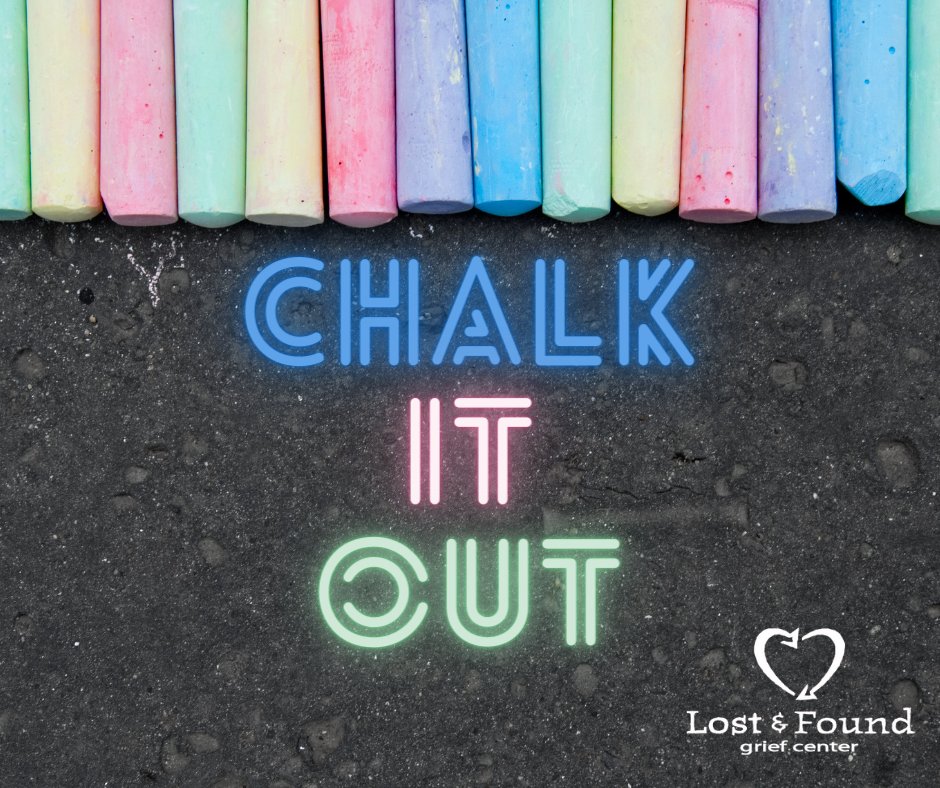 LostandFoundGC's tweet photo. Make sure you get those last minute submissions in today!
We can't wait to see your art!
.
.
.
#ChildrensGriefAwarenessDay #ChildhoodGrief #GrievingKids #ChalkArtContest #HelpHopeHealing #GiveThemSomethingToChalkAbout https://t.co/WBCsYOQiYF
