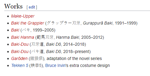 Baki the Grappler - Wikipedia