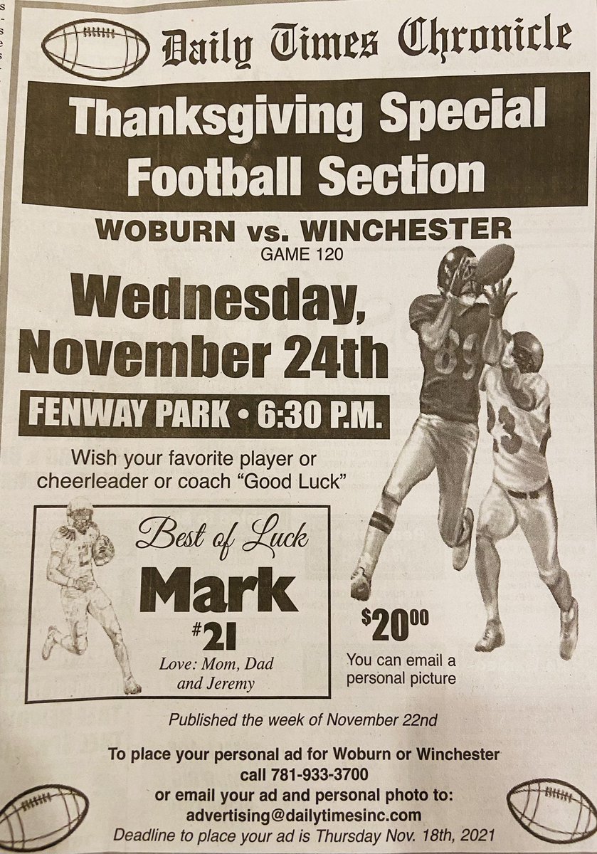LisaTuz's tweet photo. Still time to wish our Tanners Good Luck vs. Winchester 🏈 Deadline is Thursday 11/18 @dtcsports @WUTANNERFB @elanjian @tara_dabrieo https://t.co/PzuKbuv42d