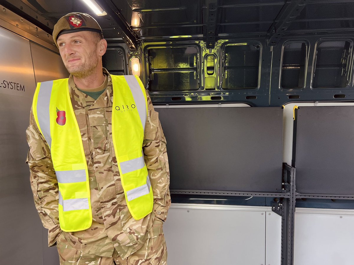 Qiro_Group's tweet photo. Lee is one of our Delivery Associates at Qiro, he served 15 years in the First Battalion Irish Guard, and today Lee wore his uniform for Remembrance Sunday ❤️ #lestweforget🌹 #remembrancesunday https://t.co/P6B6p07MxR