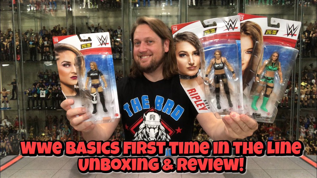 sirpaul64's tweet photo. First Time in the Line Rhea Ripley, Tegan Nox & Dakota Kai Unboxing & Review https://t.co/UZaUNkSjQ8 #scratchthatfigureitch #wwe #wwf #nxt #raw #smackdown #mattel #toys #toy #toystagram #dakotakai #tegannox #reahripley #elitesquad #wrestling #wrestlingfigurecollector #mattelbasic https://t.co/SVFKWp7GnY