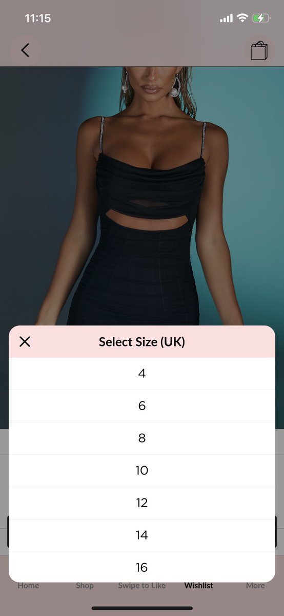 rebeccas99x's tweet photo. @ohpolly would love to order this dress but it’s actually sold out☹️💔 oh polly, you’re breaking my heart https://t.co/jXFLhikjTE
