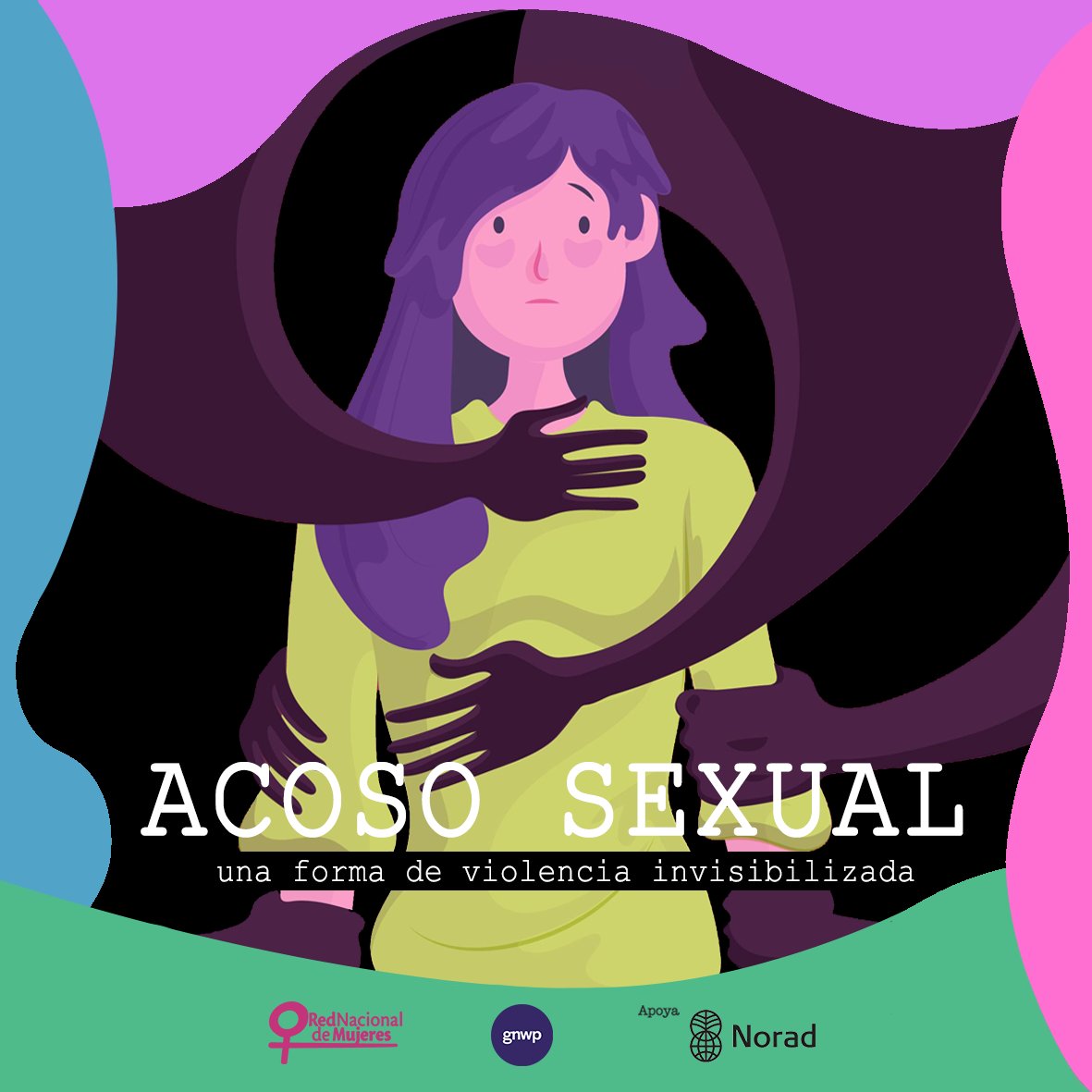 RNMColombia's tweet photo. En los próximos días estaremos compartiendo los mensajes de campañas contra el acoso, realizadas en varios lugares de la región, con un mismo propósito: visibilizar una violencia que existe y afecta la vida de las mujeres.
En alianza @gnwp_gnwp y @noradno
#LaPazEsConLasMujeres https://t.co/grjSjGMDFu