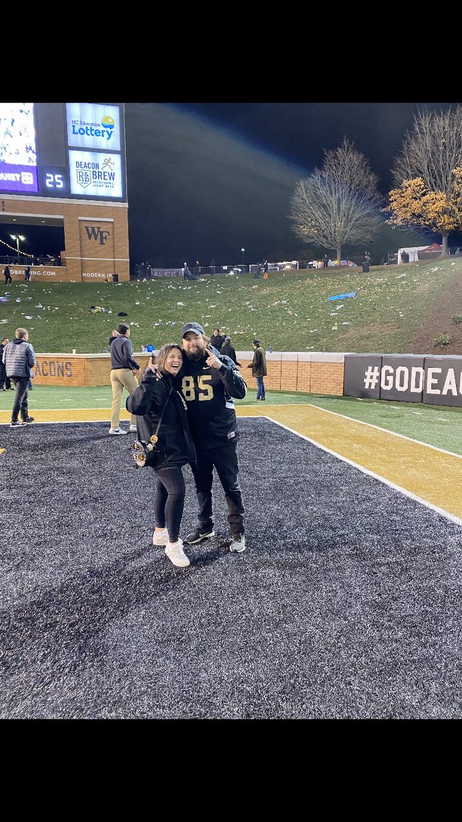 raw_lifeDBAM's tweet image. Hell of a game, hell of a season. Undefeated at Home, 9-1 overall and one win from the ACC championship game.  Our Deacs. #deacs #wake #fuckstate #WakeForest