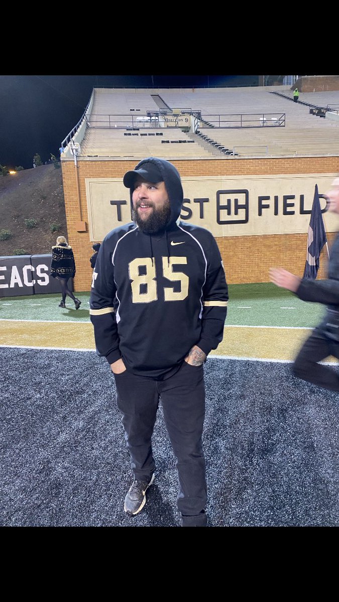 raw_lifeDBAM's tweet image. Hell of a game, hell of a season. Undefeated at Home, 9-1 overall and one win from the ACC championship game.  Our Deacs. #deacs #wake #fuckstate #WakeForest