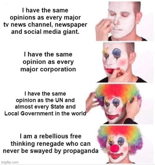 Changeling9au's tweet photo. @jasmine_v_egan @AgentAngelOfAus They're not even #leftists. They're a #PsuedoLeft - enablers of the Far Right #Technocracy and #BigPharma etc who spout a bit of lefty rhetoric for show.
The #FascistLeft. 
They make me sick too. They need to be called out on their own terms.

#DontCryPRGuy https://t.co/dnr0ZLFAM5